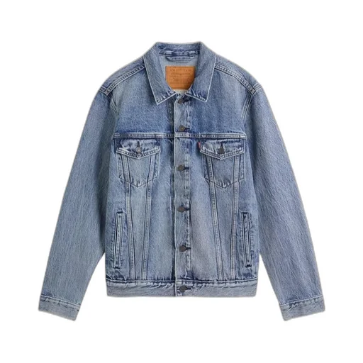 Buttoned-Up Denim Trucker Jacket