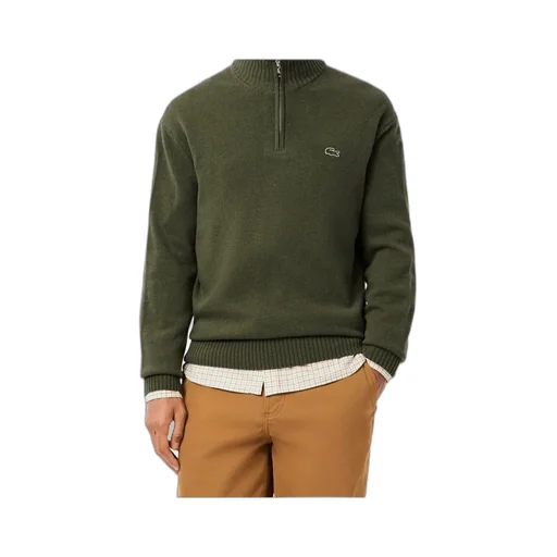 Zipped High Neck Jumper
