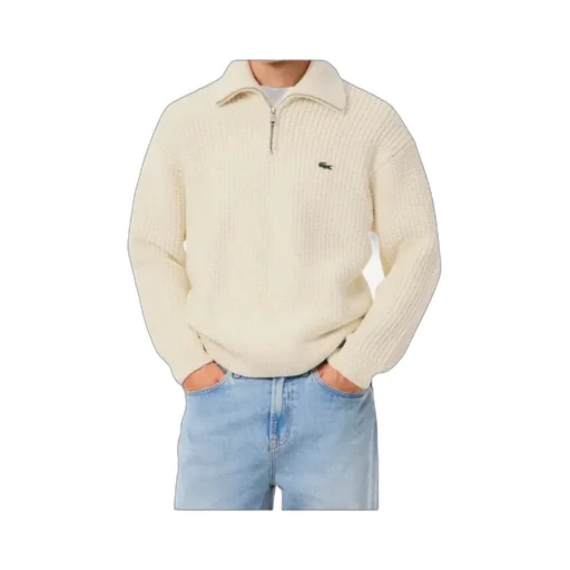 High Neck Half Zipper Jumper