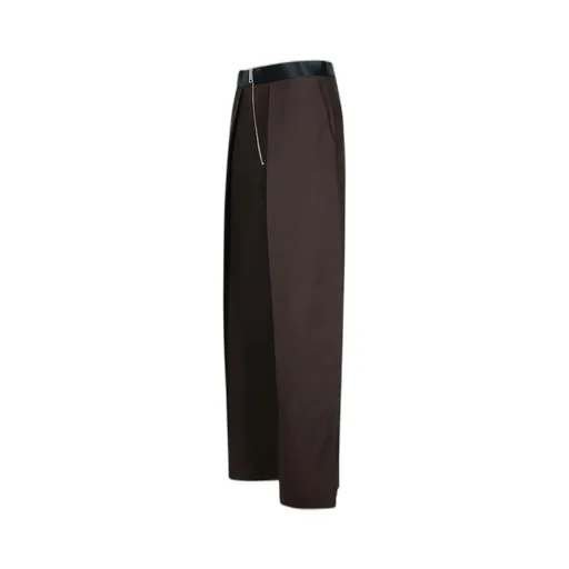 Zippered Casual Pants