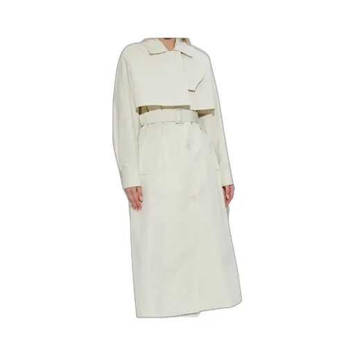 Long Sleeved Belted Trench Coat