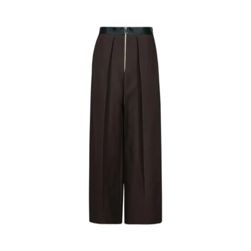 Zippered Casual Pants