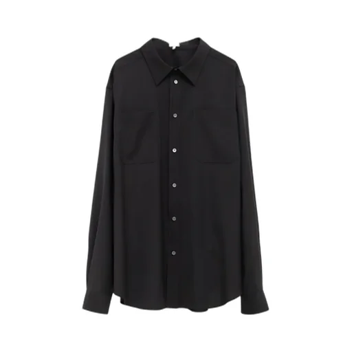 Button-Fastening Shirt