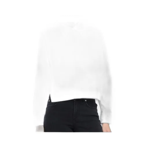 Rhinestone-Embellished Collar Shirt