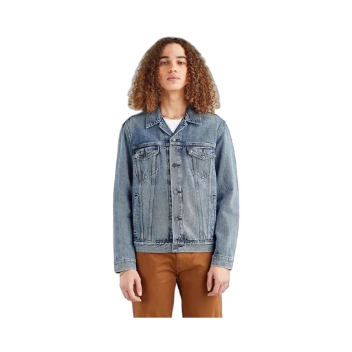 Buttoned-Up Denim Trucker Jacket