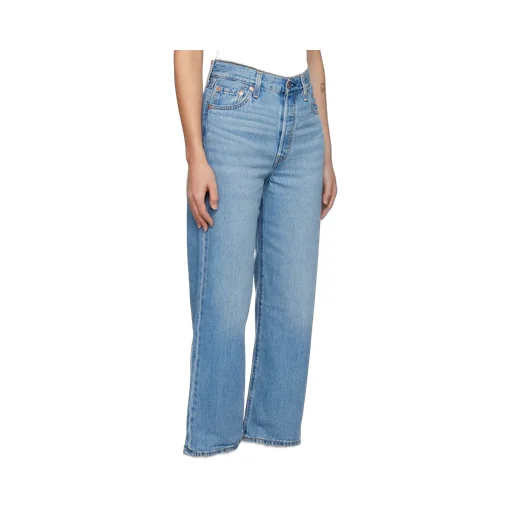 Ribcage Straight-Leg Cropped Jeans