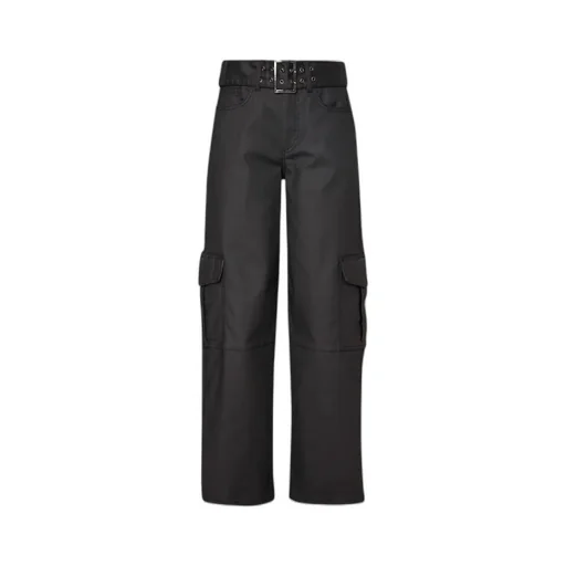 Coated Casual Pants