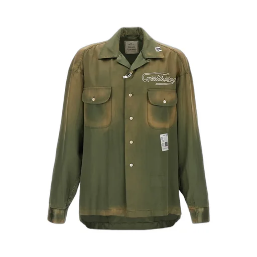 Pocket Detail Buttoned Shirt