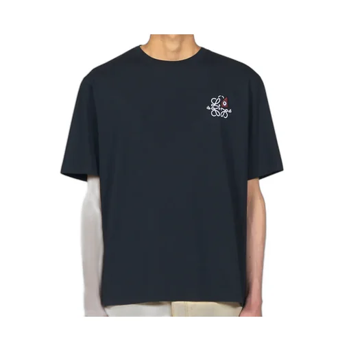 Logo Embroidered Crewneck T-Shirt
