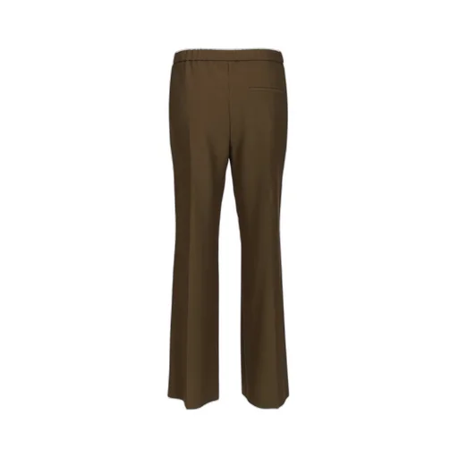 Logo Embossed Pleat Detail Trousers