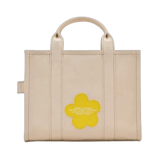 The Daisy Script Canvas Medium Tote Bag