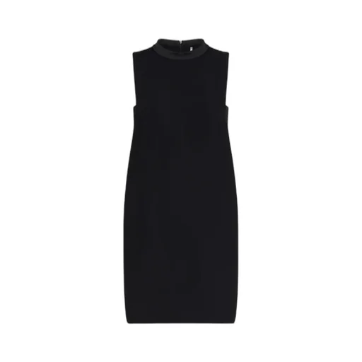 Sleeveless Envers Satin Dress