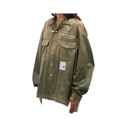 Pocket Detail Buttoned Shirt