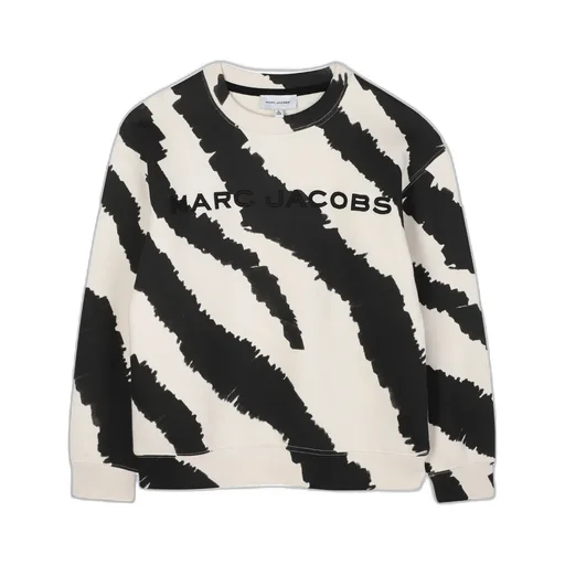 Zebra-Print Sweatshirt