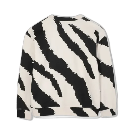 Zebra-Print Sweatshirt