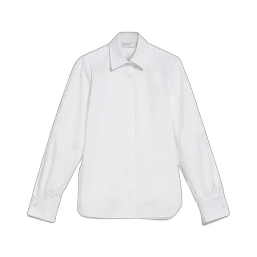 Pointed-Collar Stretch-Cotton Shirt