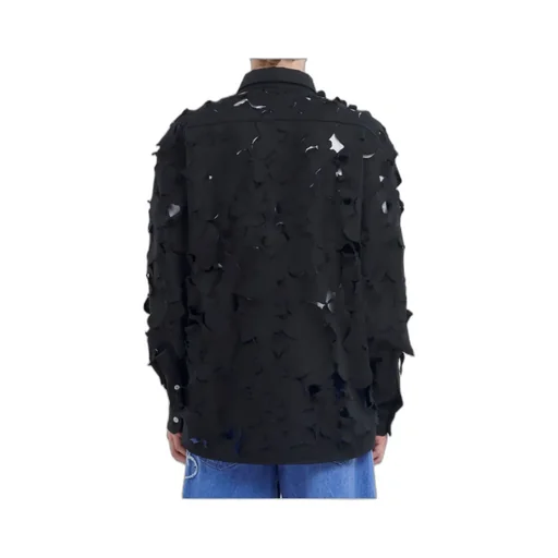 Boxy Fit Shirt With Cut Out Detail
