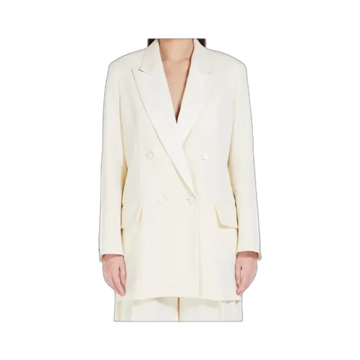 Double-Breasted Virgin Wool Blazer