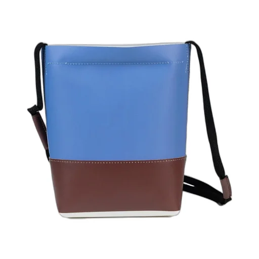 Colorblock Logo Shoulder Bag