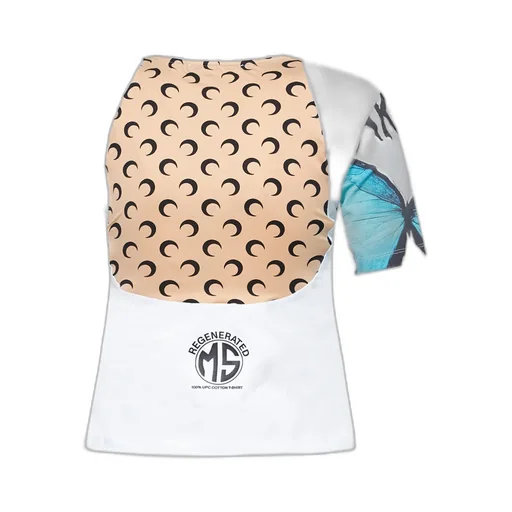 Panelled Crewneck T-Shirt