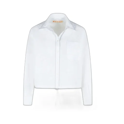 Cropped Long Sleeve Shirt
