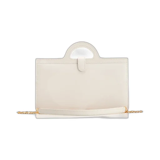Logo Printed Chain-Linked Long Wallet