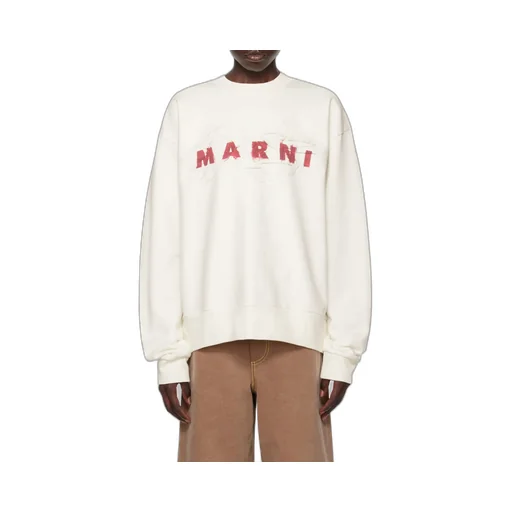 Logo Printed Crewneck Sweatshirt