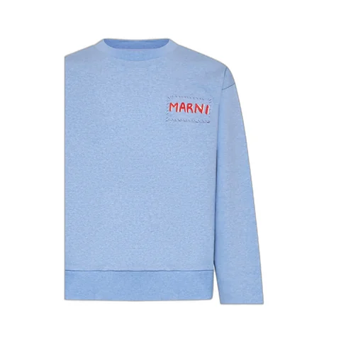 Logo Printed Crewneck Sweatshirt