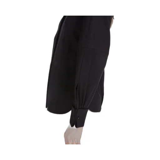 Long-Sleeve Stretch-Cotton Shirt