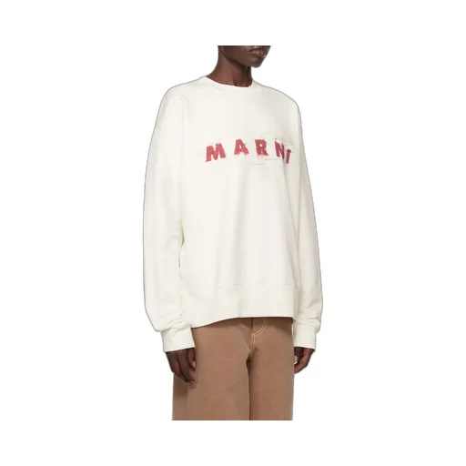 Logo Printed Crewneck Sweatshirt