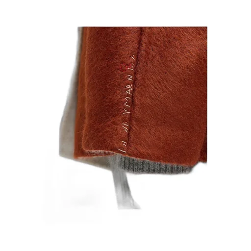Contrast Lapel Flared-Sleeves Jacket