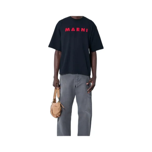 Logo Flocked T-Shirt