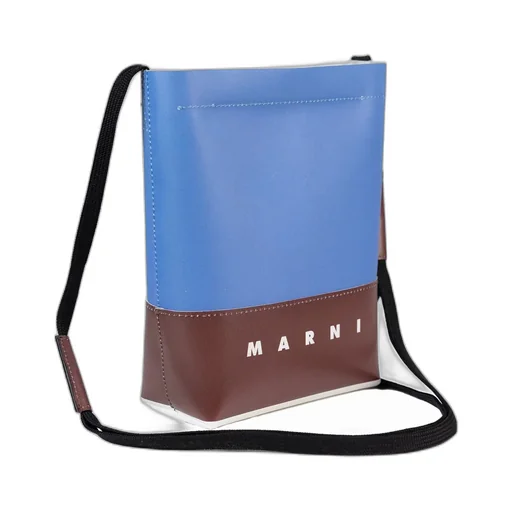 Colorblock Logo Shoulder Bag