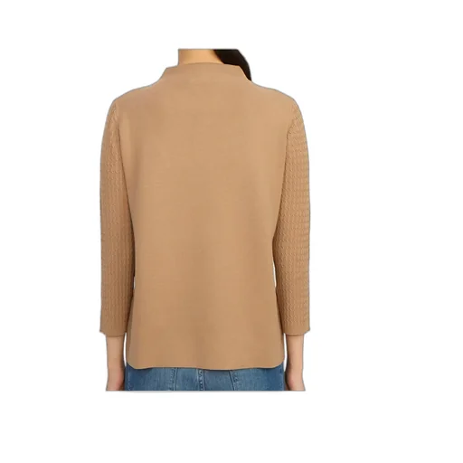 Twisted Long-Sleeved Sweater
