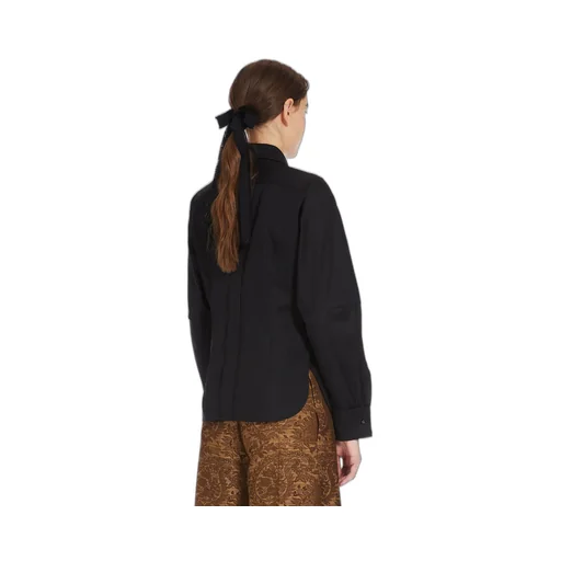 Long-Sleeve Stretch-Cotton Shirt