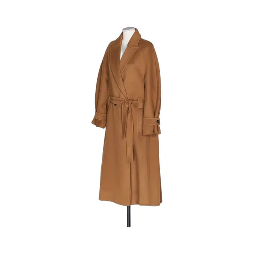 Belted Cashmere Coat
