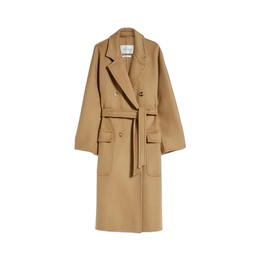 Double-Breasted Cashmere Coat