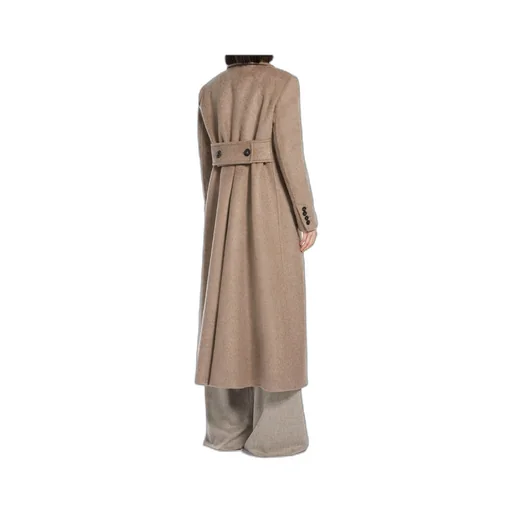 Double-Breasted Cashmere Blend Coat