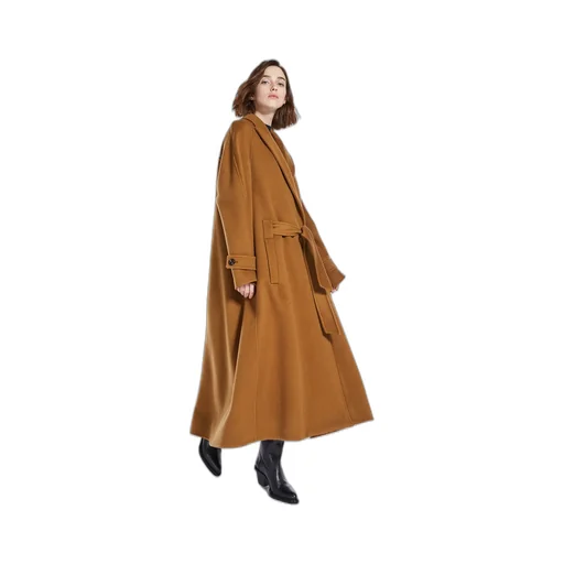 Belted Cashmere Coat