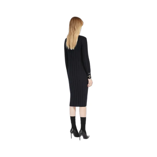 Long Wool Yarn Dress