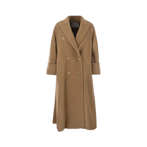 Double-Breasted Long Coat