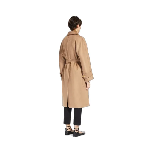 Double-Breasted Cashmere Coat