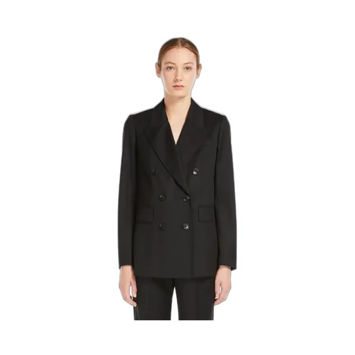Double-Breasted Wool Blazer