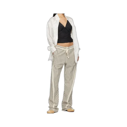 Stripe Twisted Sweatpants