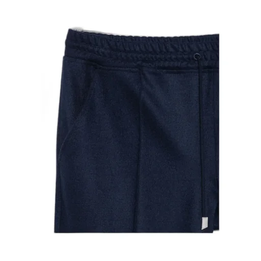 Elasticated-Waistband Trousers