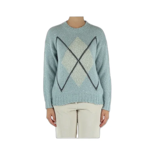 Round-Neck Knitted Sweater