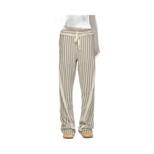 Stripe Twisted Sweatpants