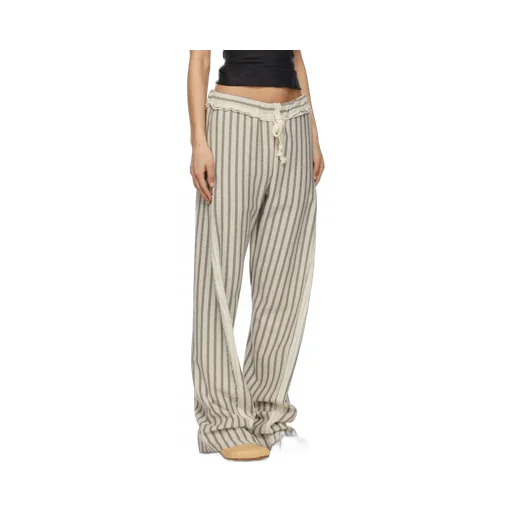 Stripe Twisted Sweatpants