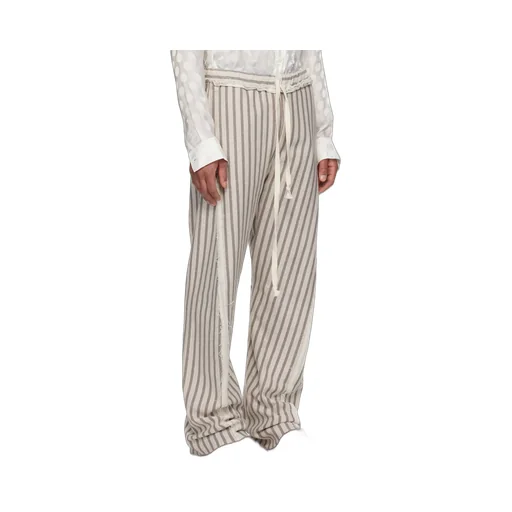 Stripe Twisted Sweatpants
