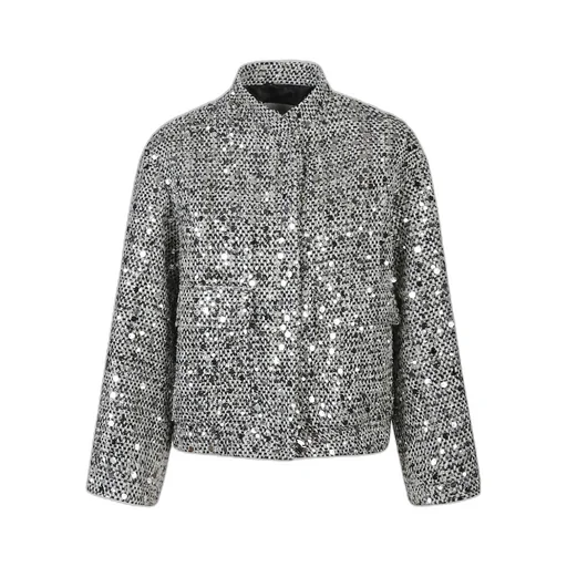 Sequined Casual Jacket